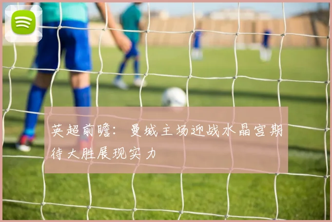 英超前瞻：曼城主场迎战水晶宫期待大胜展现实力